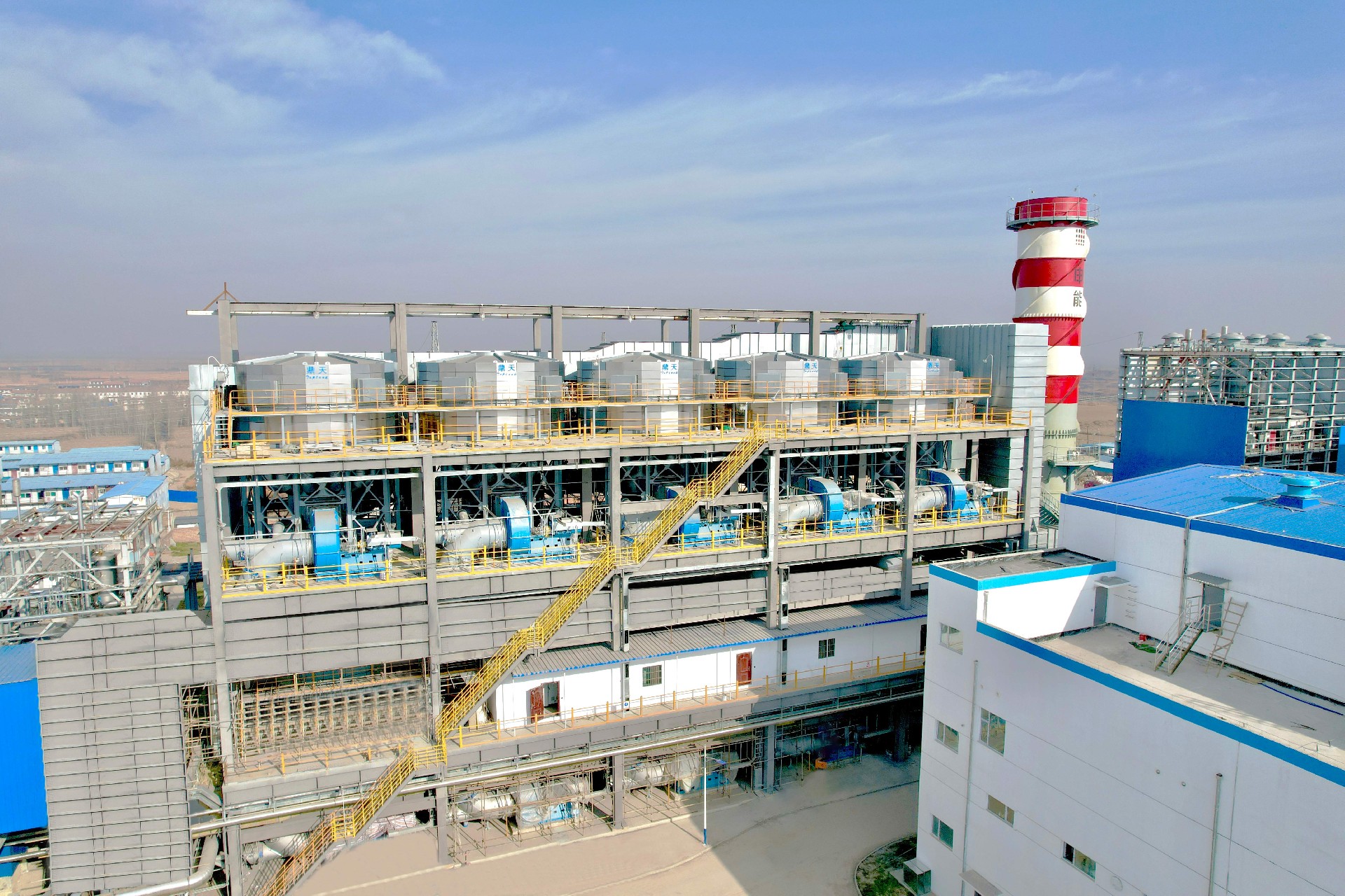 Waste gas oxidation power generation of Luan Gucheng Coal Mine
